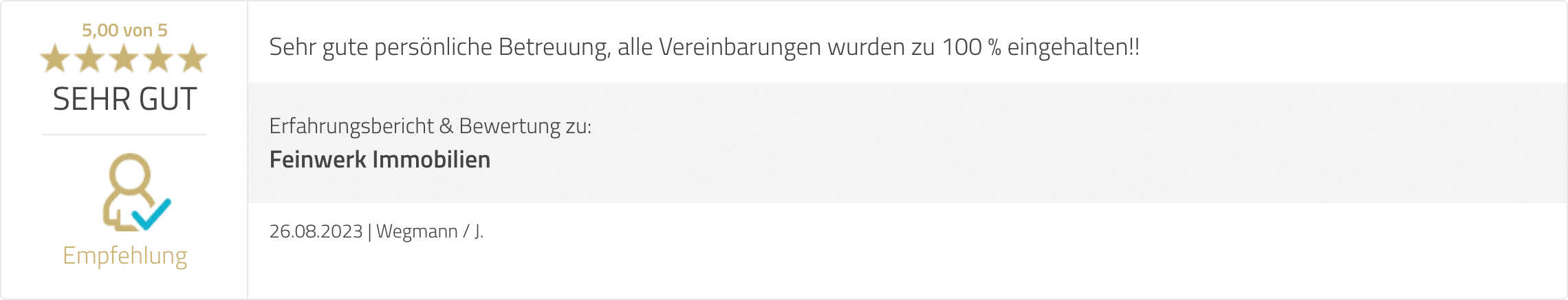 Immobilie verkaufen in Grünwald | Feinwerk Immobilien